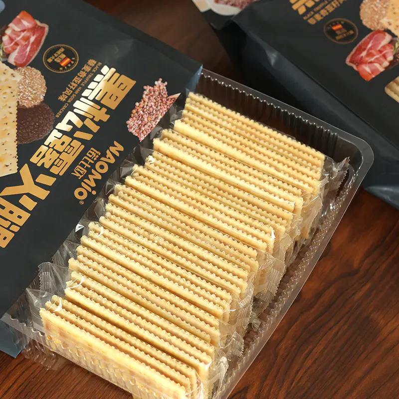 Bánh quy Soda Giăm bông Truffle đen