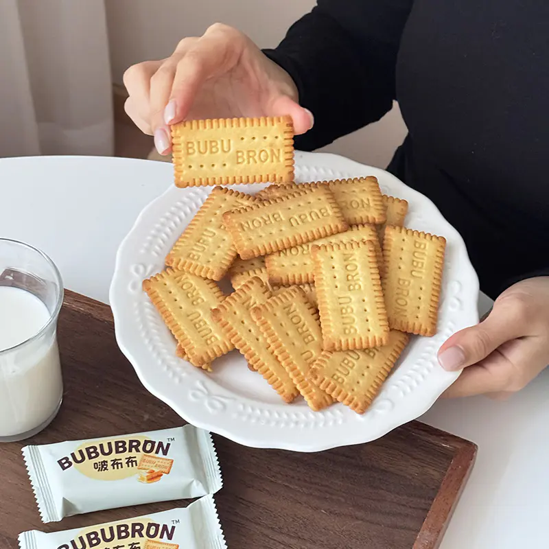 Bánh quy có hương vị phô mai trứng DHA giàu protein